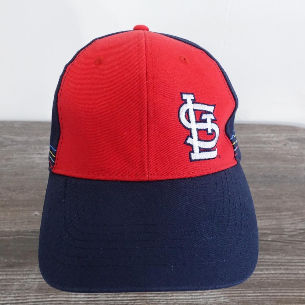 St. Louis Cardinals Hat Cap Strap Back Blue Baseball BDA SGA Stadium Giveaway